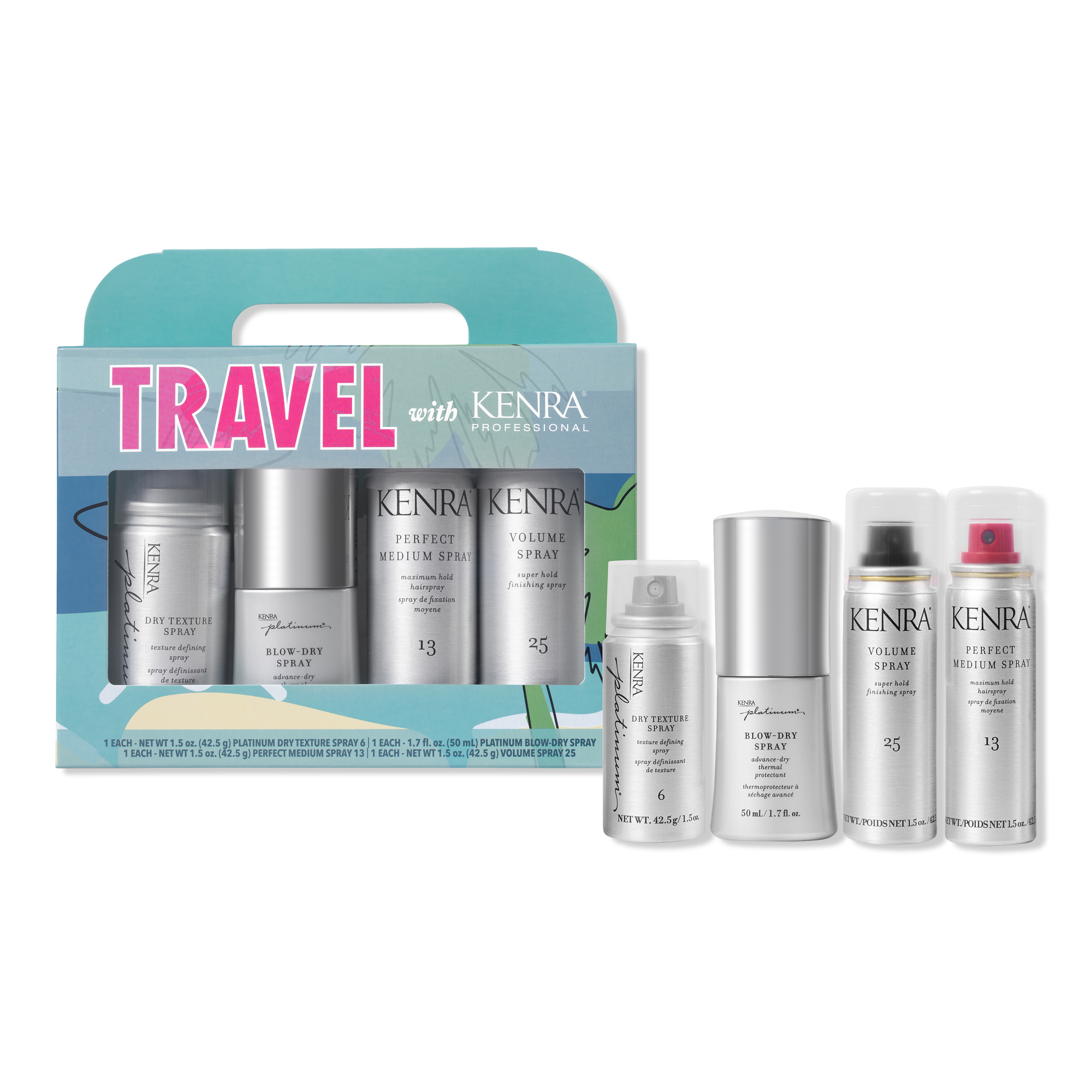 Kenra Professional Free 4 Piece Travel Kenra Kit with $50 brand purchase #1