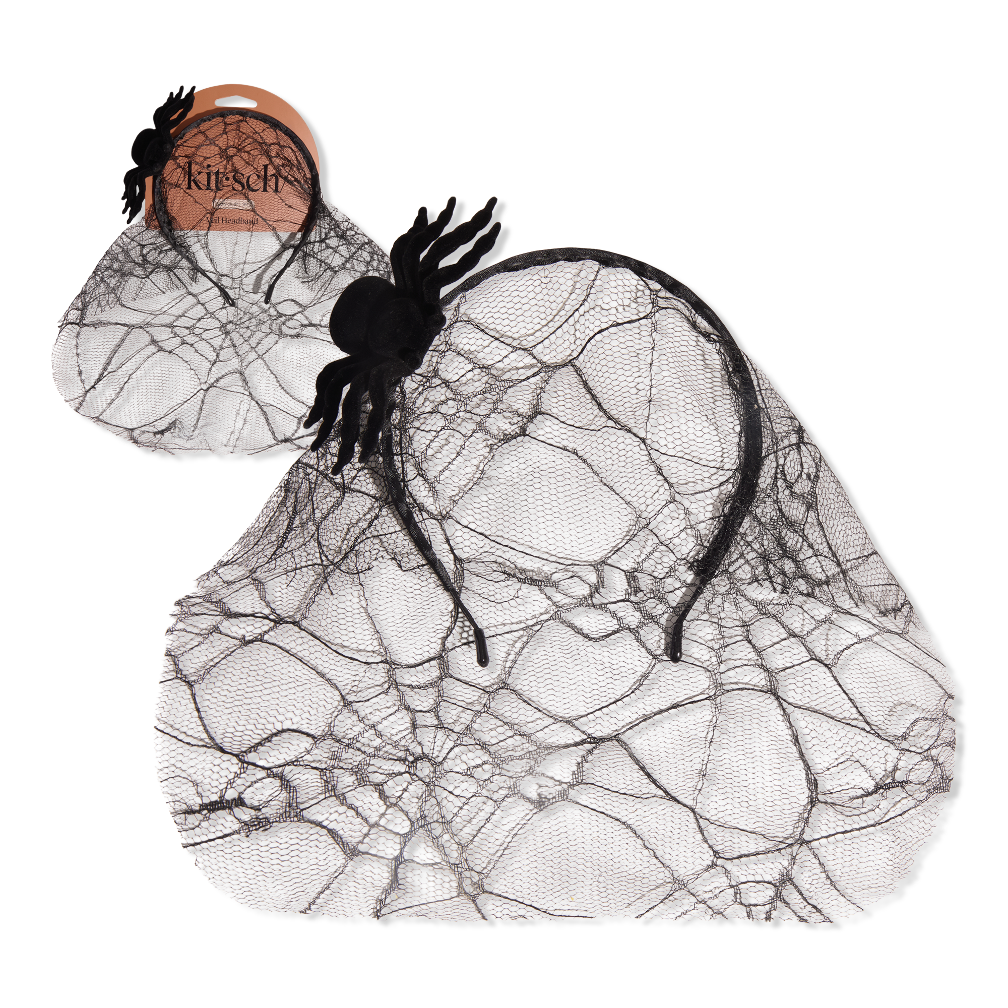 Kitsch Veil Headband - Spiderweb #1