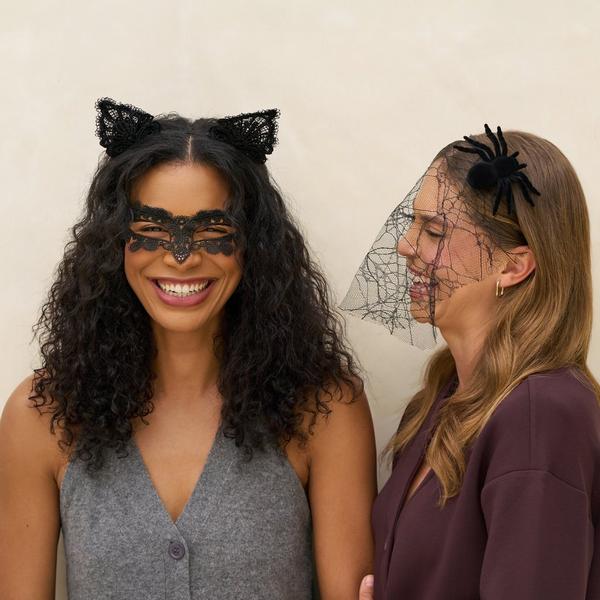 Kitsch Veil Headband - Spiderweb #5