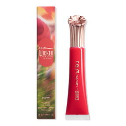 r.e.m. beauty Wicked Poppy Plumping Lip Gloss - Poppy Punch
