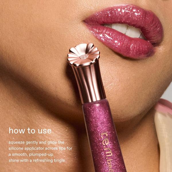 r.e.m. beauty Wicked Poppy Plumping Lip Gloss #7