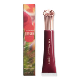 r.e.m. beauty Wicked Poppy Plumping Lip Gloss - Plum Petals