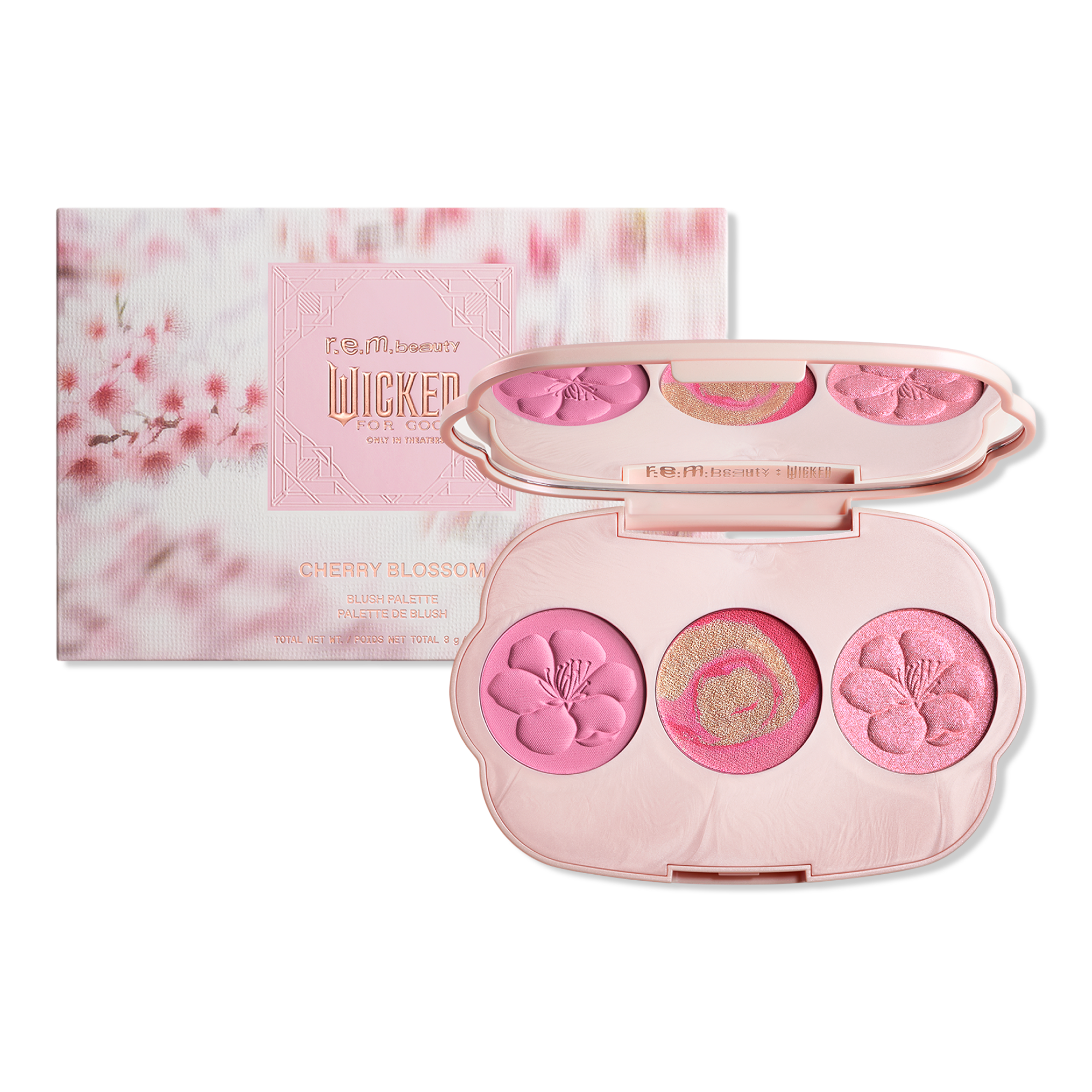 r.e.m. beauty Wicked Cherry Blossom Blush Palette - Pink #1