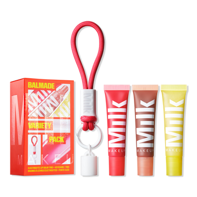 MILK MAKEUP Balmade Variety Pack Full-Size Hydrating Lip Balm Trio