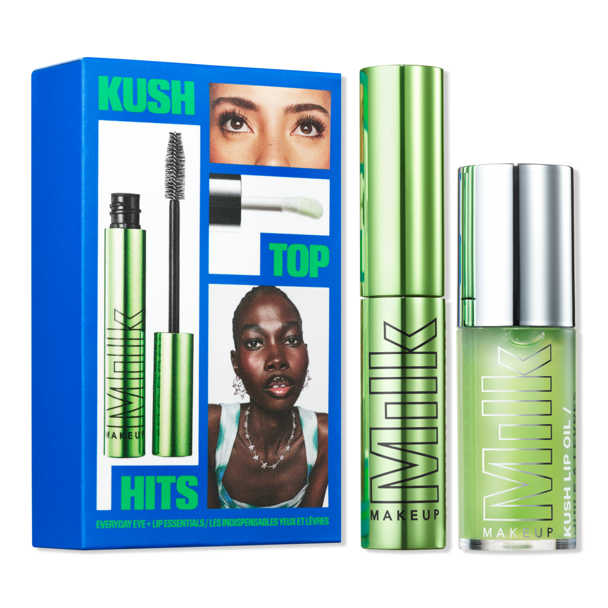 MILK MAKEUP KUSH Top Hits Mini Volumizing Mascara & Full-Size Lip Oil Duo #1