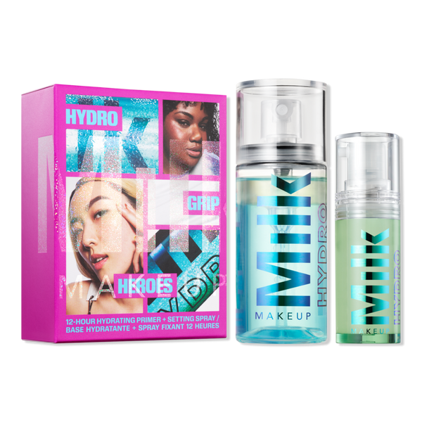MILK MAKEUP Hydro Grip Heroes Mini Makeup Primer & Setting Spray Duo #1