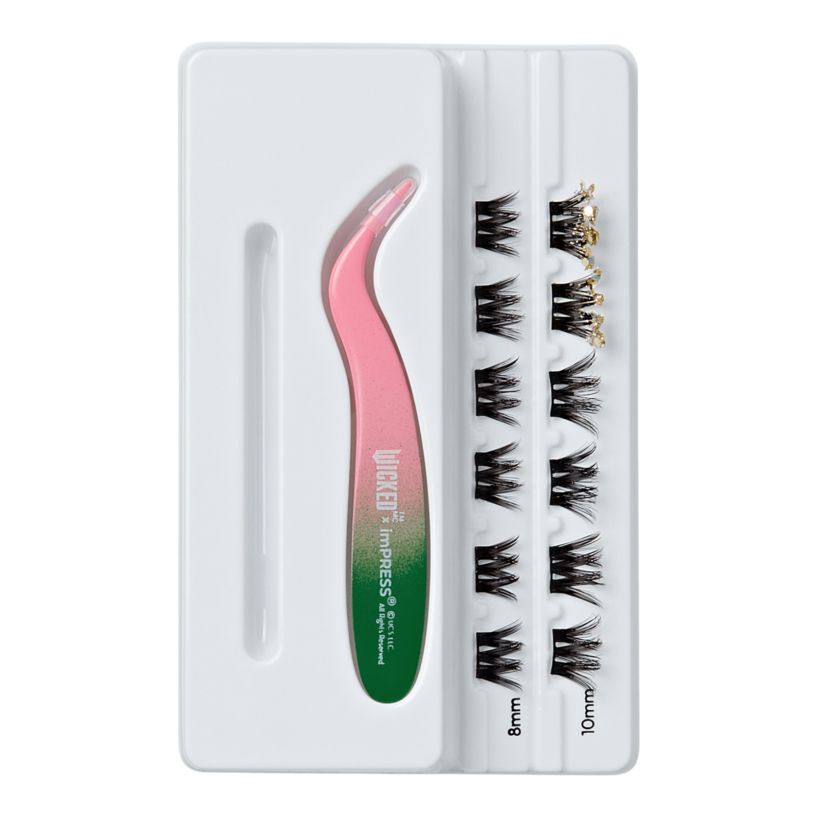 imPRESS X WICKED For Good Self Adhesive Eyelash Clusters - Fly…Fly