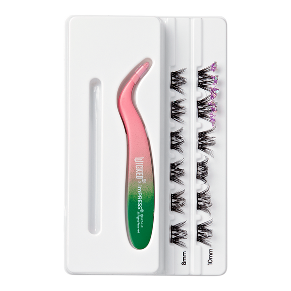 Kiss imPRESS X WICKED For Good Self Adhesive Eyelash Clusters #2