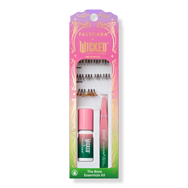 Kiss FALSCARA X WICKED For Good False Eyelashes, Lash Extension Kit #1