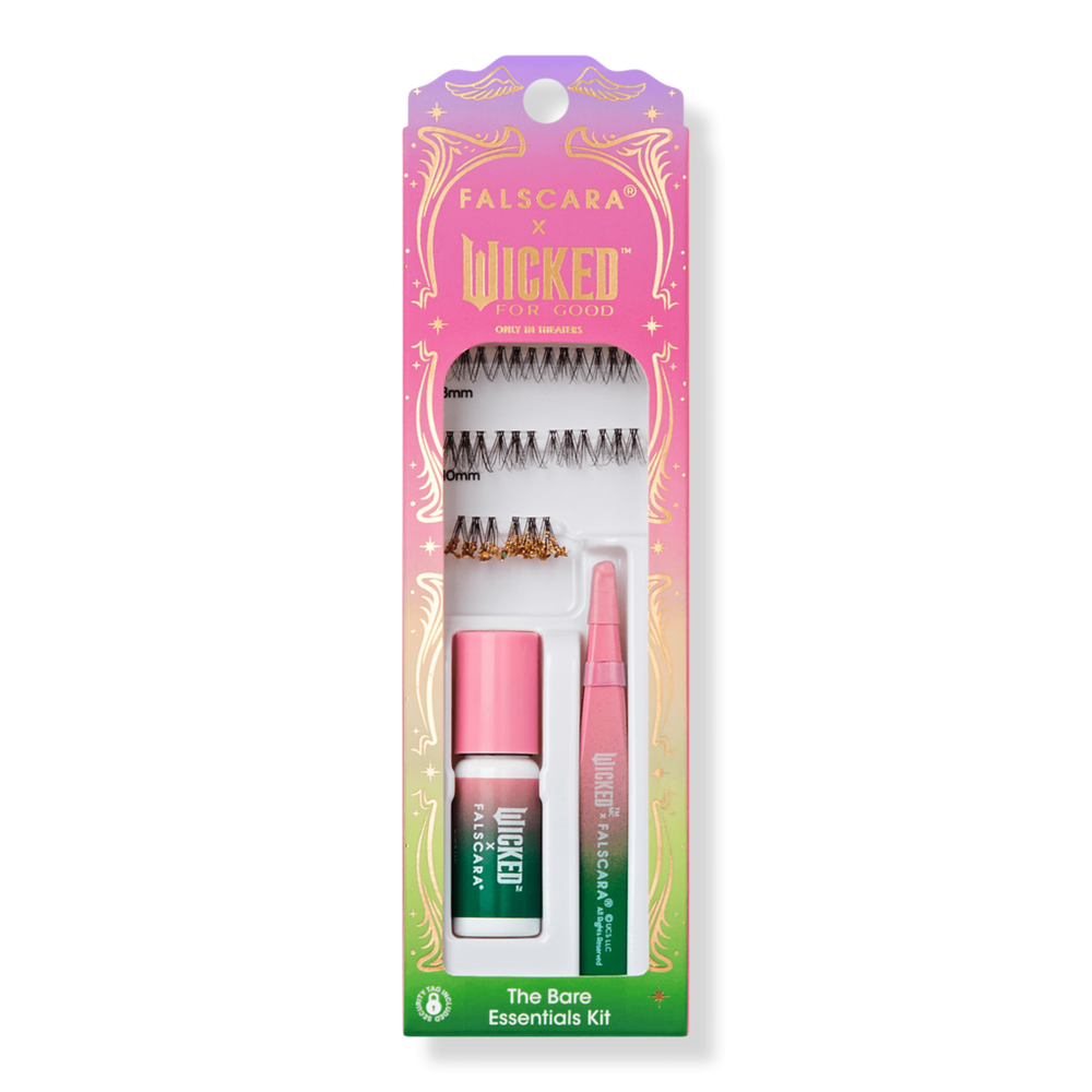 Kiss Falscara X Wicked For Good False Eyelashes, Lash Extension Kit - Go On, You're Free