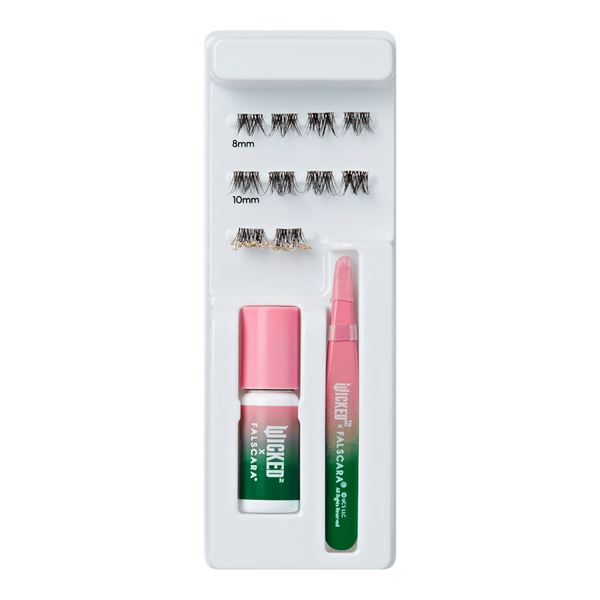 Kiss FALSCARA X WICKED For Good False Eyelashes, Lash Extension Kit #2