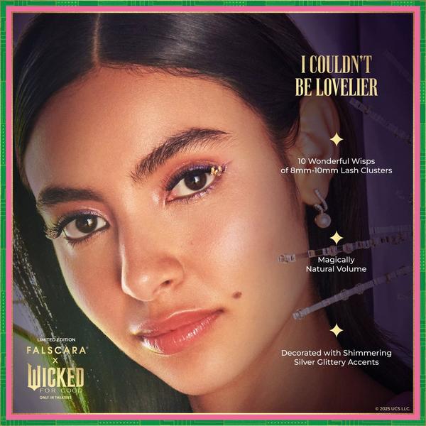 Kiss FALSCARA X WICKED For Good False Eyelashes, Lash Extension Kit #7