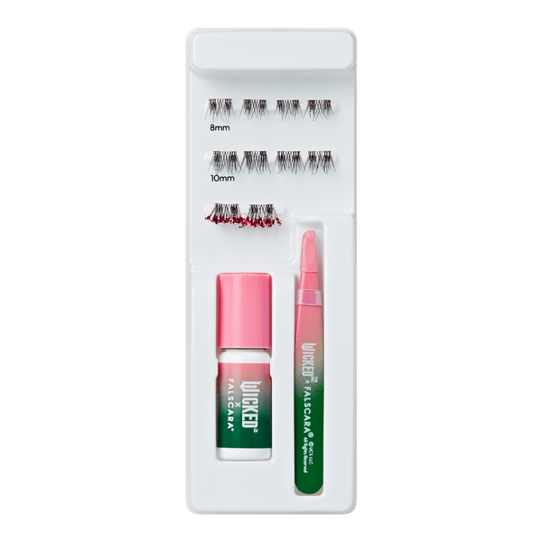 Kiss FALSCARA X WICKED For Good False Eyelashes, Lash Extension Kit #2