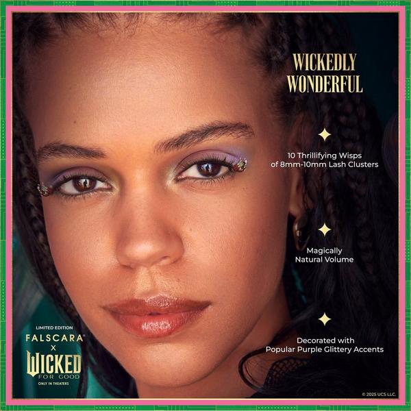 Kiss FALSCARA X WICKED For Good False Eyelashes, Lash Extension Kit #7