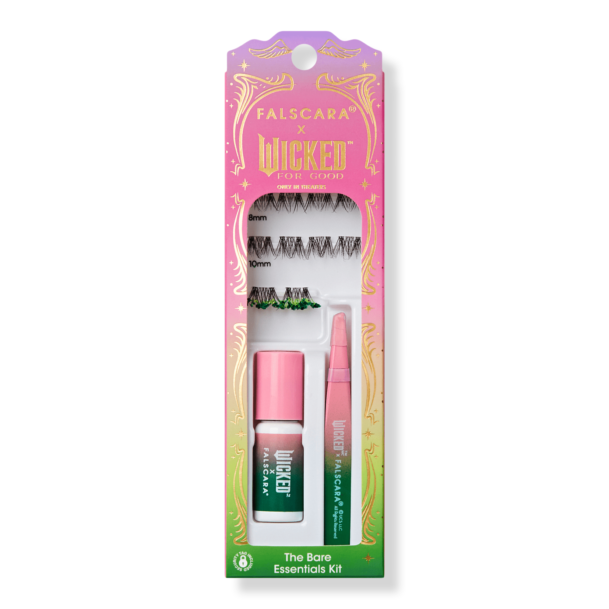 Kiss FALSCARA X WICKED For Good False Eyelashes, Lash Extension Kit #1