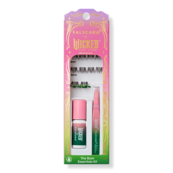 Kiss FALSCARA X WICKED For Good False Eyelashes, Lash Extension Kit #1