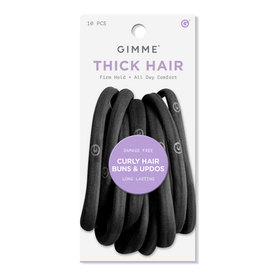 GIMME beauty Seamless Hair Ties for Long Hair