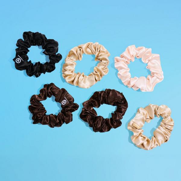 GIMME beauty Sweet Dreams Satin Hair Scrunchies for Medium Hair #5