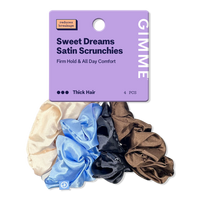 Sweet Dreams Large Satin Hair Scrunchies