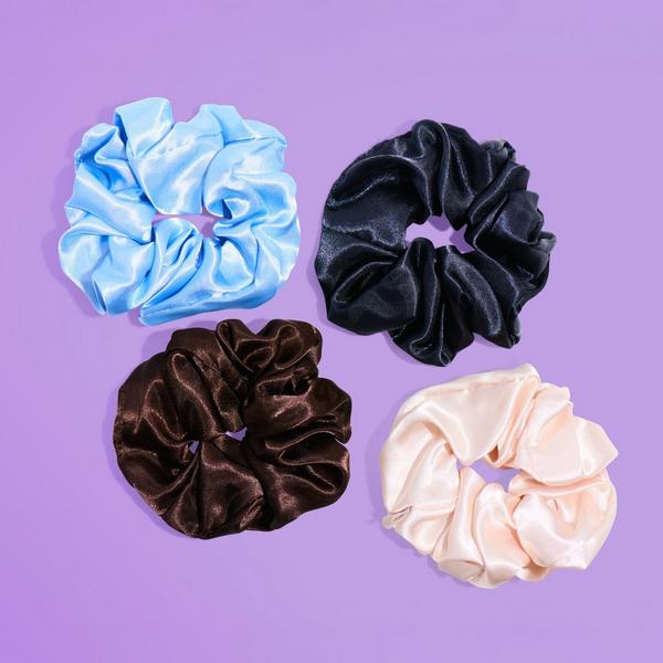 GIMME beauty Sweet Dreams Large Satin Hair Scrunchies #4