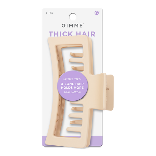 Ulta GIMME beauty  Extra Large Double Teeth Claw Clip For Thick Hair