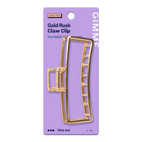 Rectangle Metal Claw Clip for Thick Hair