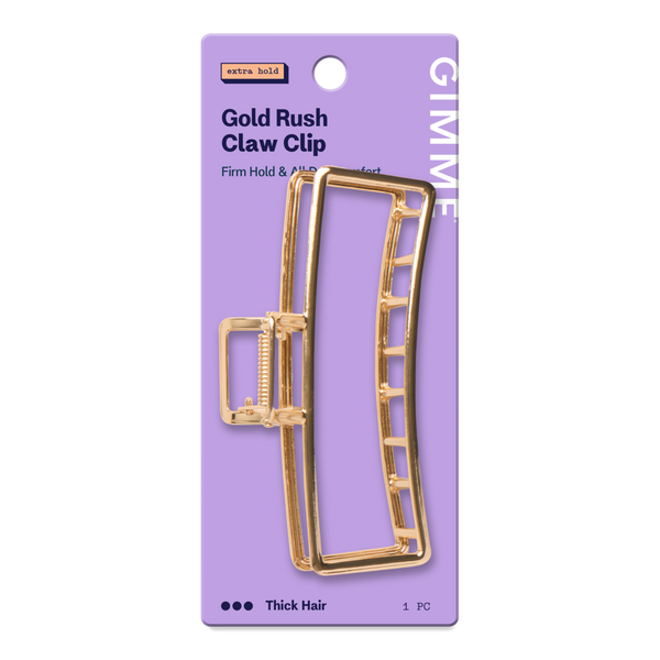 GIMME beauty Rectangle Metal Claw Clip for Thick Hair #1