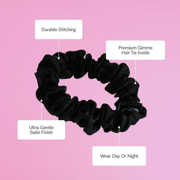 GIMME beauty Sweet Dreams Slim Satin Hair Scrunchies #3