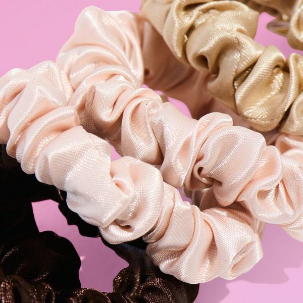 GIMME beauty Sweet Dreams Slim Satin Hair Scrunchies #6