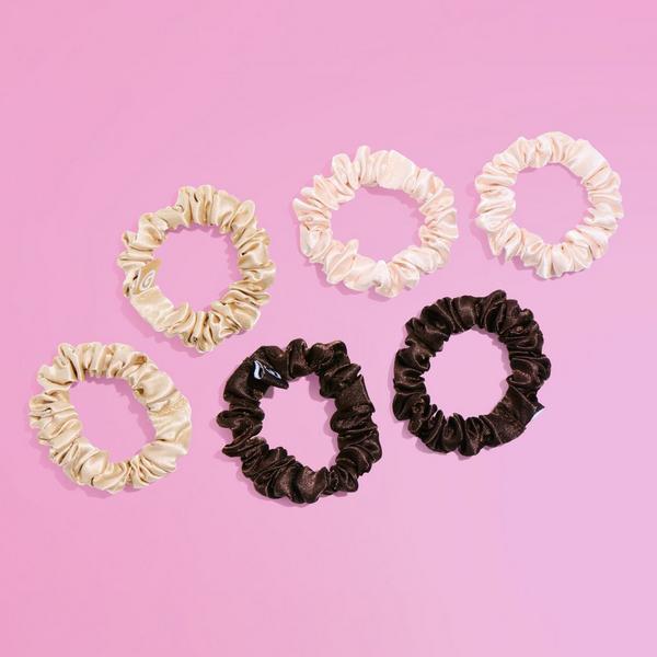 GIMME beauty Sweet Dreams Slim Satin Hair Scrunchies #7