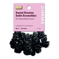 Slim Satin Hair Scrunchies