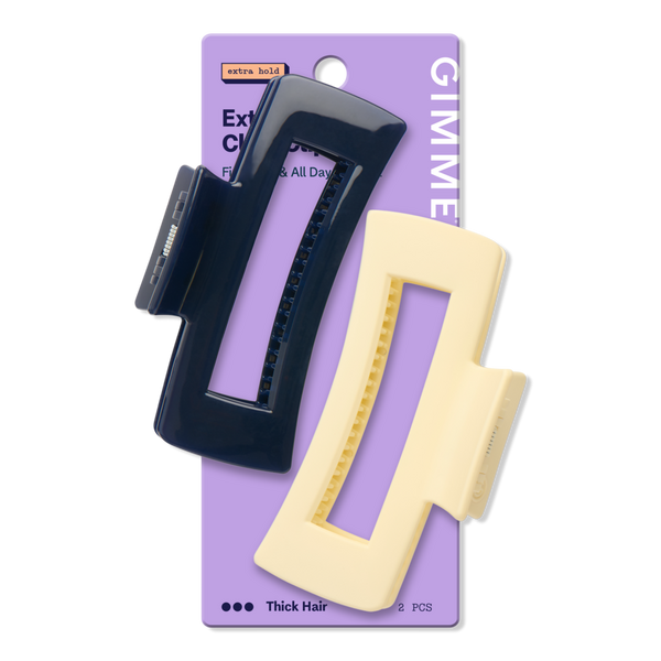 GIMME beauty Extra Grip Rectangle Claw Clip for Medium Hair #1