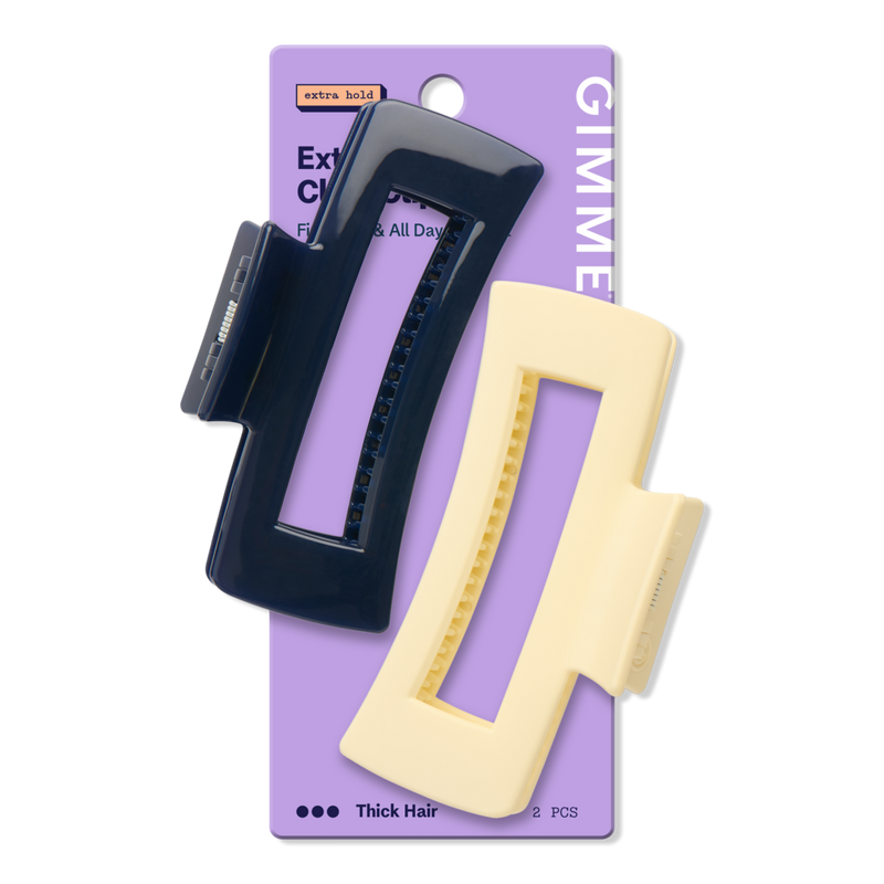 Couture Chic Claw Clip - Red/Cream