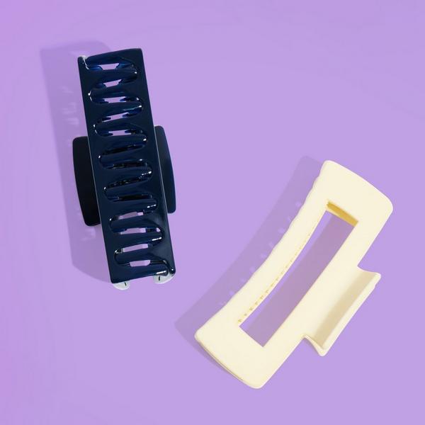 GIMME beauty Extra Grip Rectangle Claw Clip for Medium Hair #3