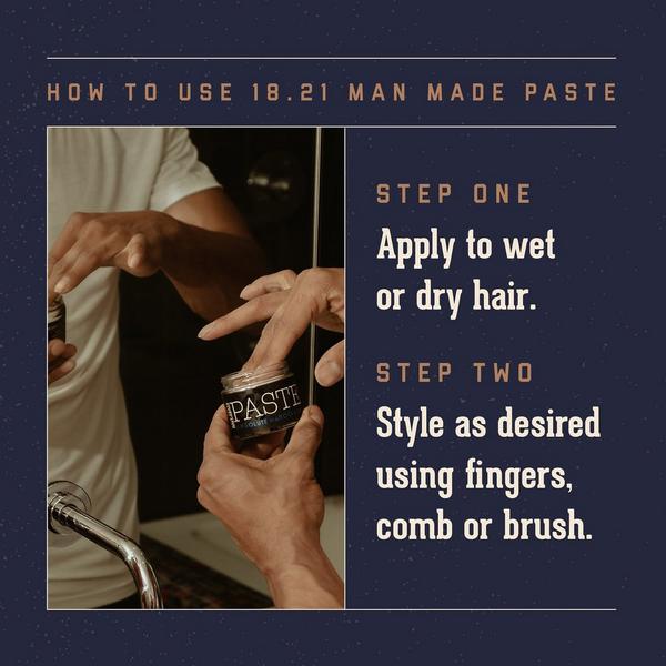 18.21 Man Made Absolute Mahogany Soft Hold, Medium Shine Hair Styling Paste #5