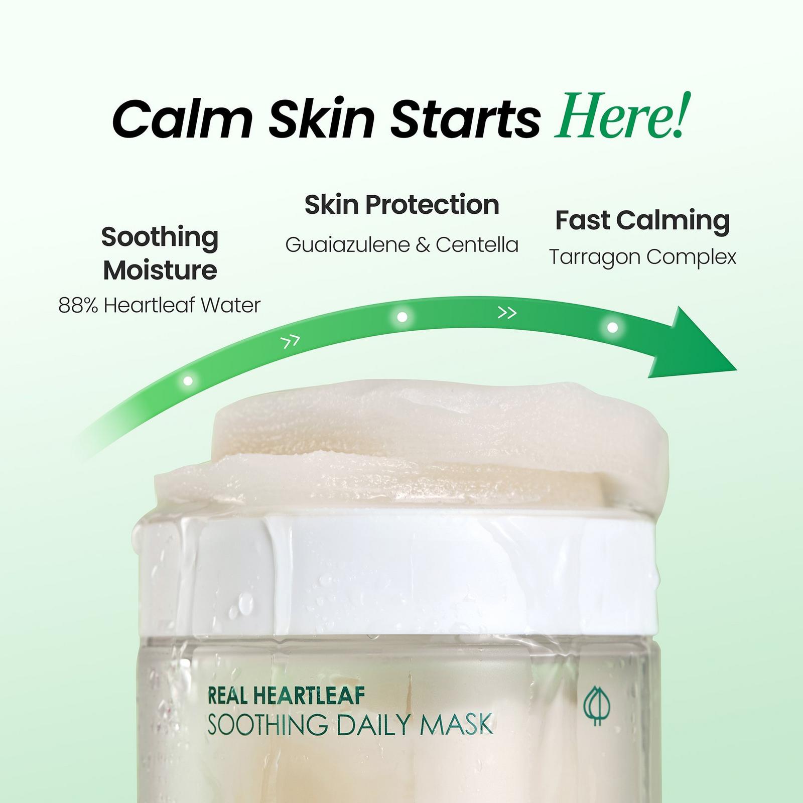Real Heartleaf Soothing Daily Mask