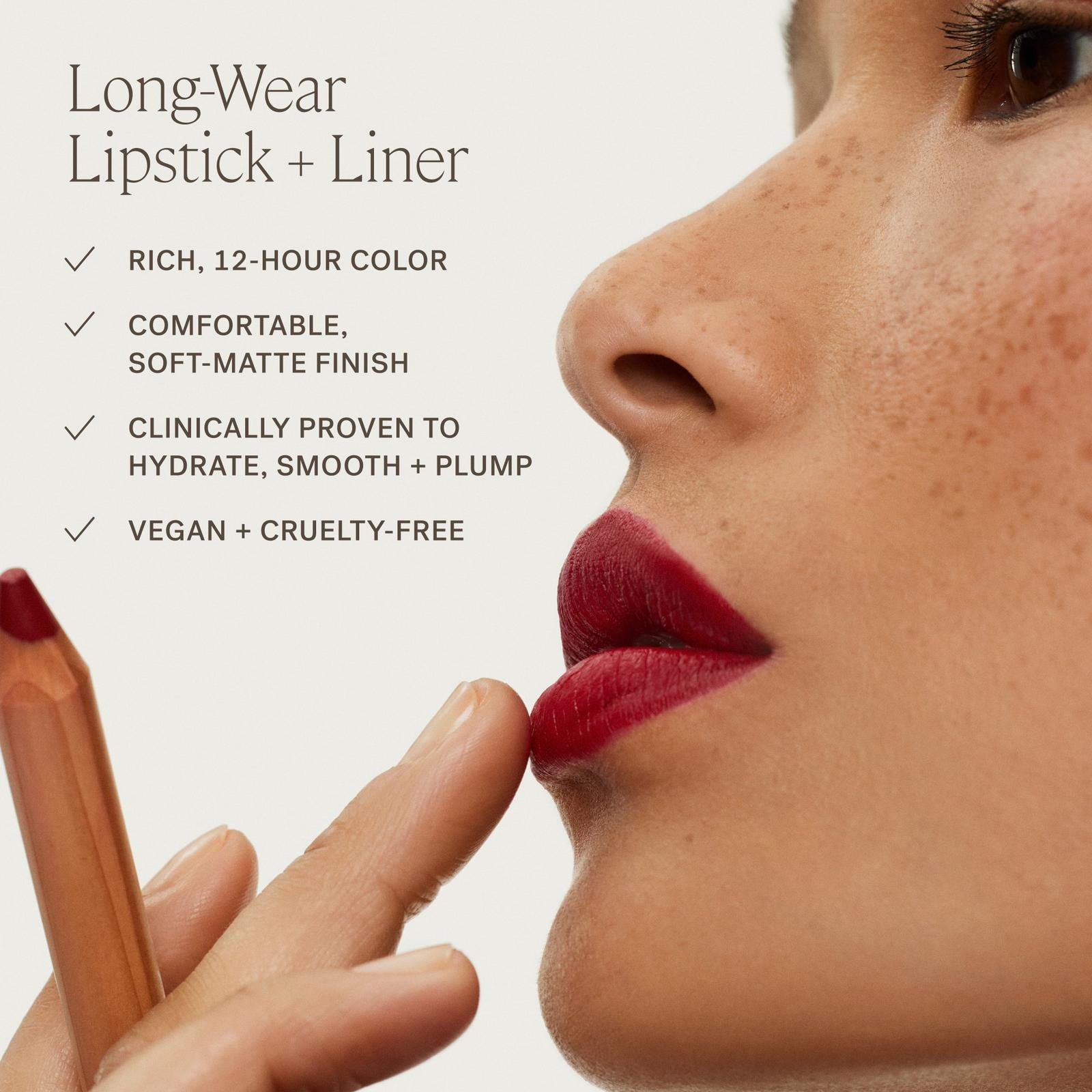 The Beauty of Clean Makeup Set - Clean Eye + Cheek + Lip Makeup Set