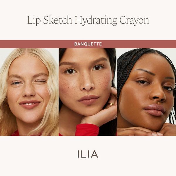 ILIA The Mini Lip Sketch Duo - Clean Mini Lipstick + Lip Liner Set #3