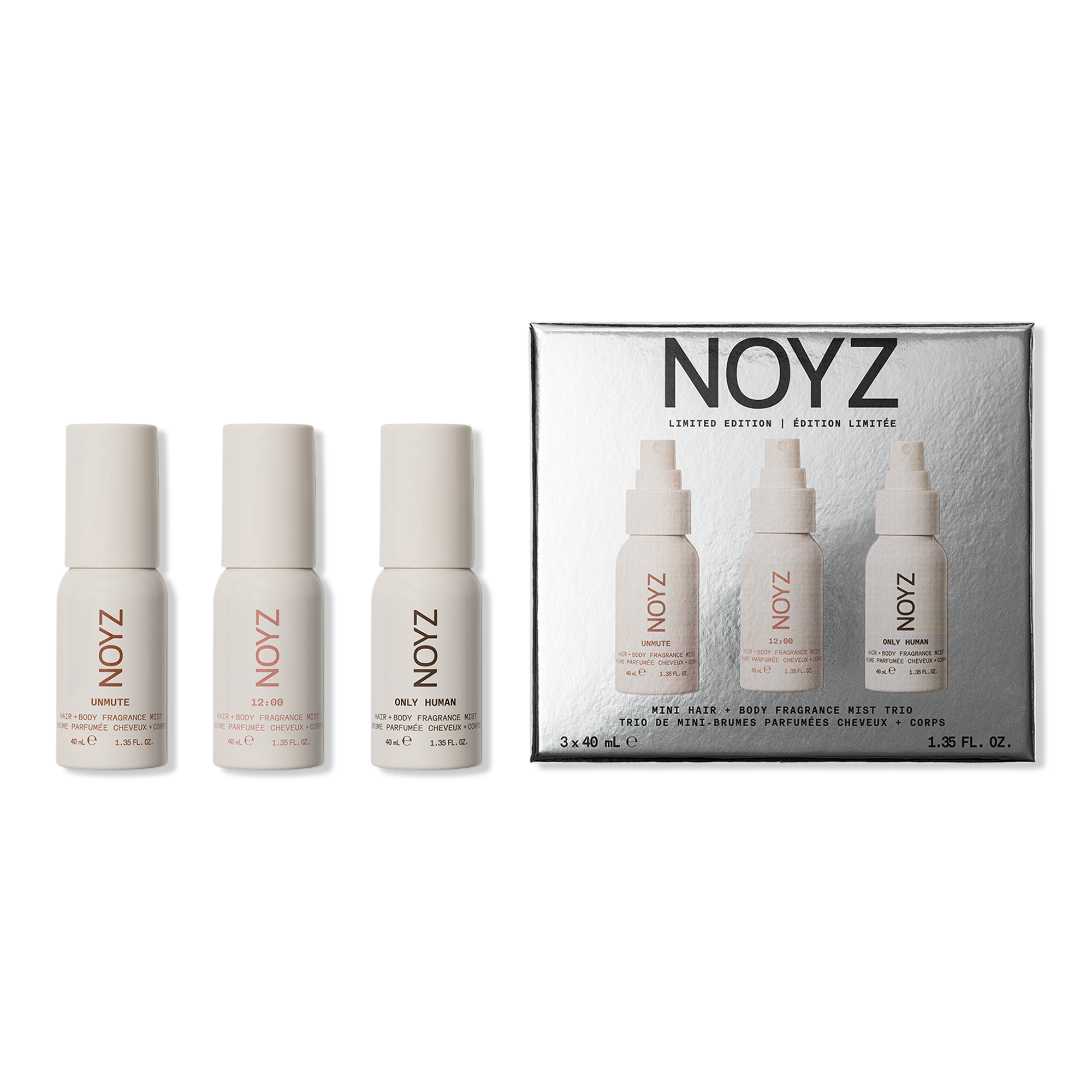 NOYZ Mini Hair + Body Fragrance Mist Trio #1