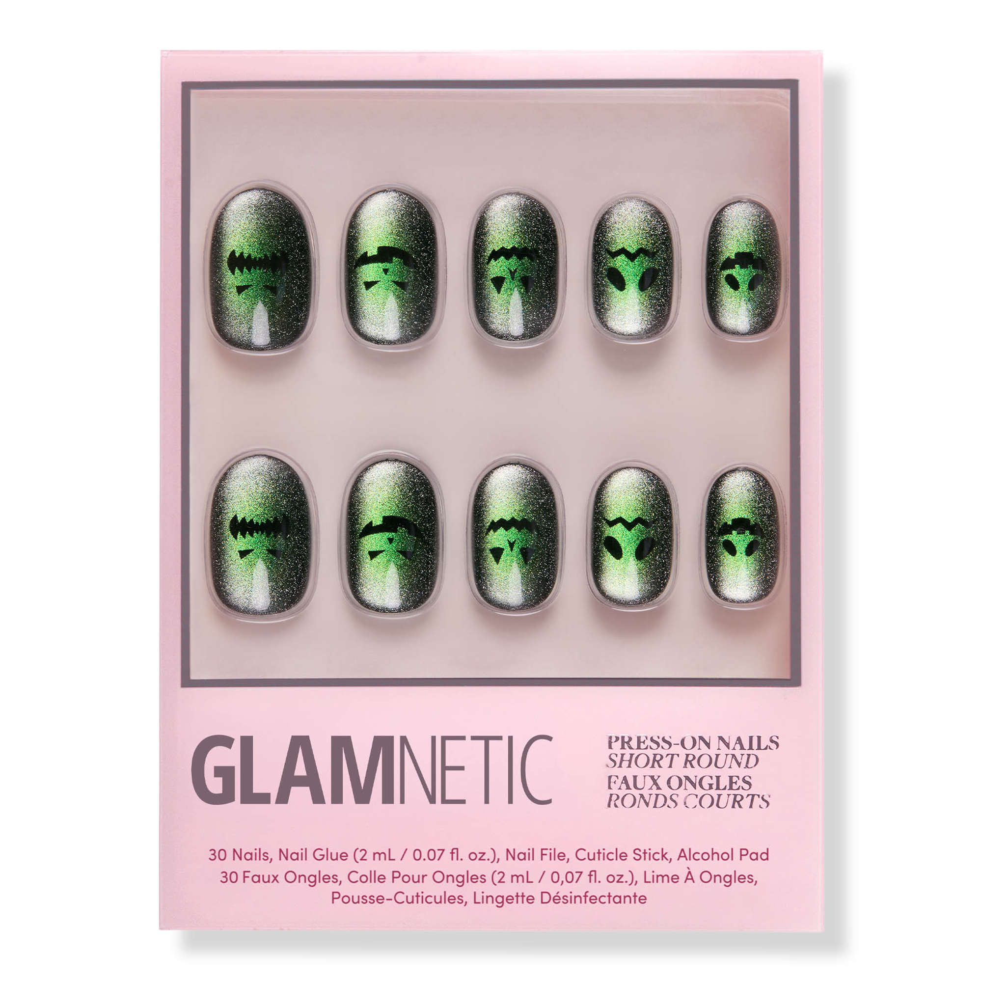Glamnetic Peek-o'-Lantern Press-On Nails #1
