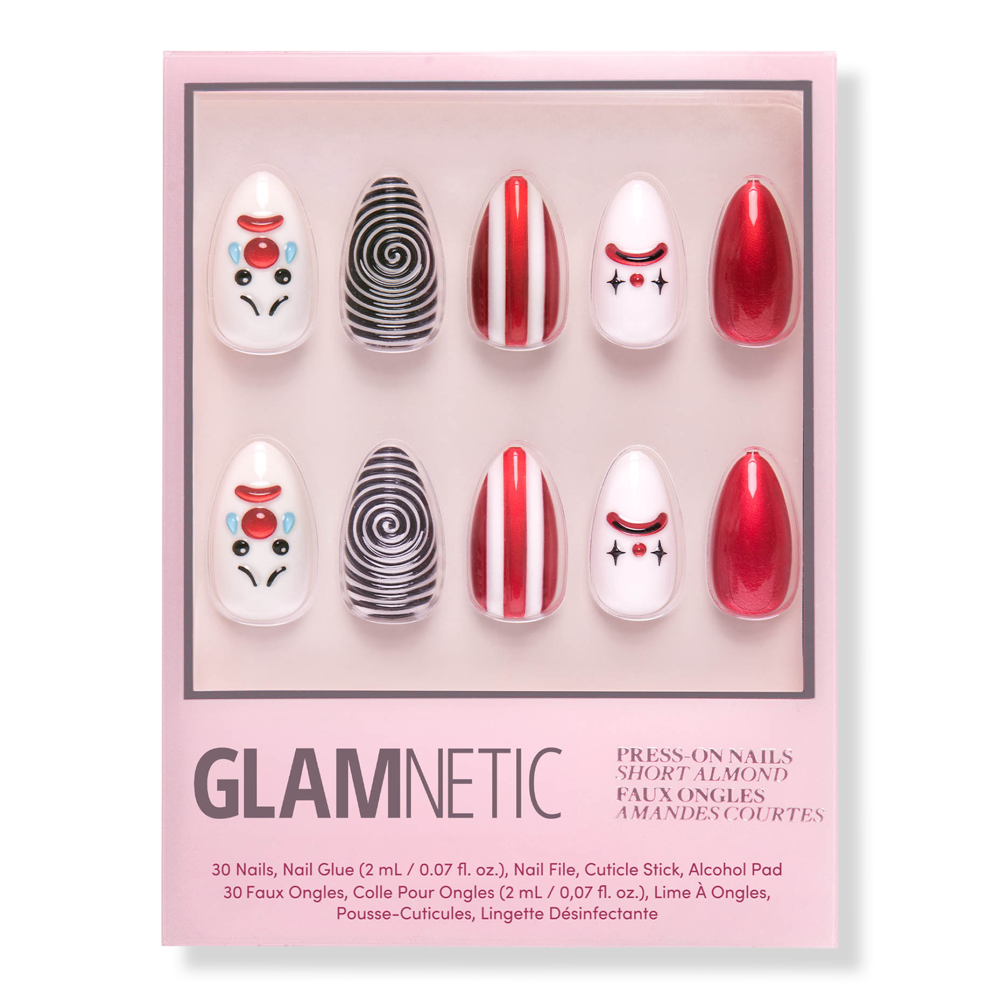 Glamnetic Crybaby Clown Press-On Nails #1