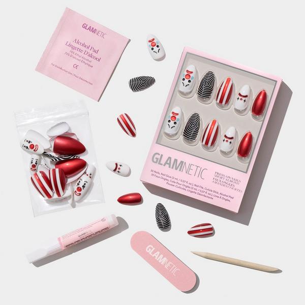Glamnetic Crybaby Clown Press-On Nails #2