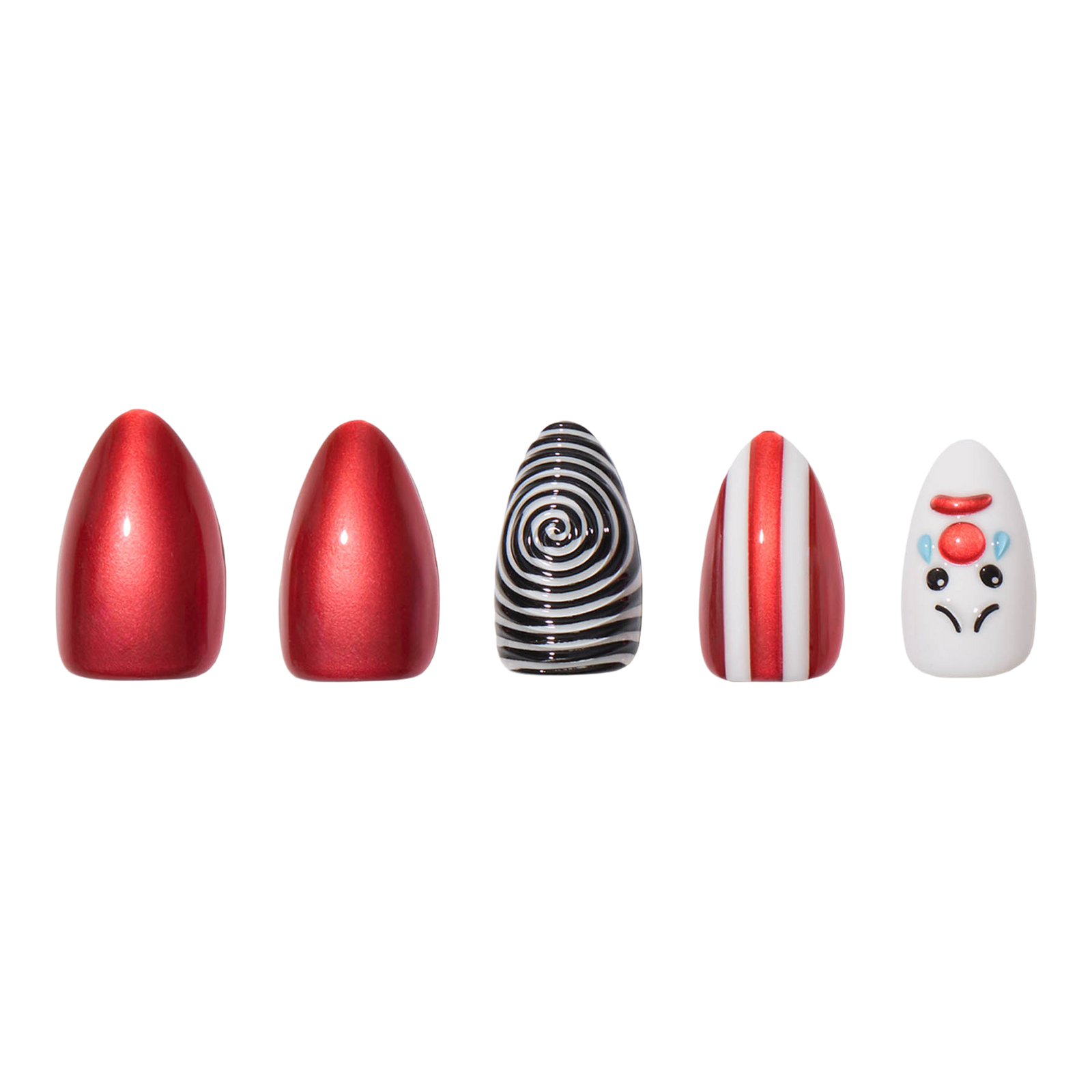 Crybaby Clown Press-On Nails