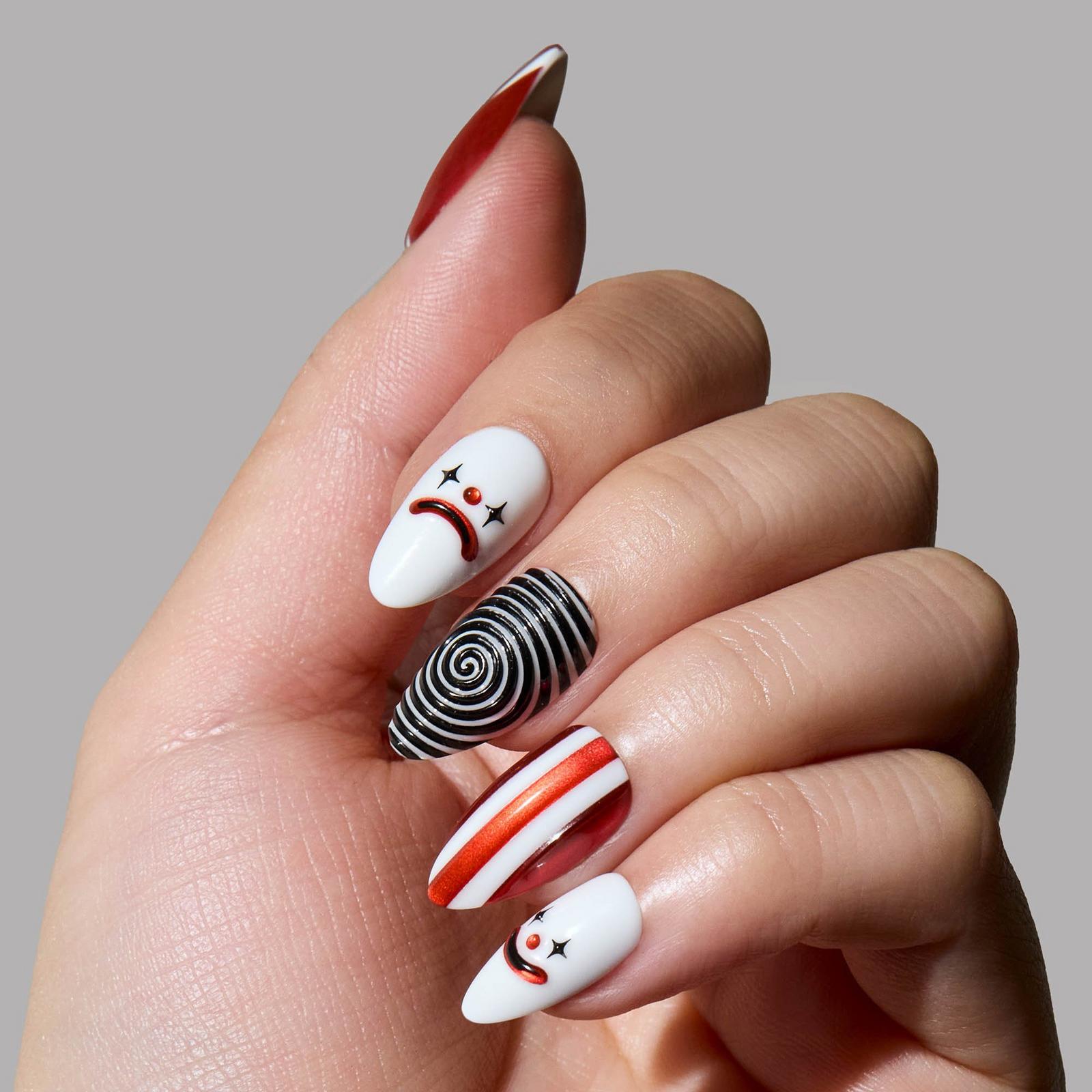Crybaby Clown Press-On Nails