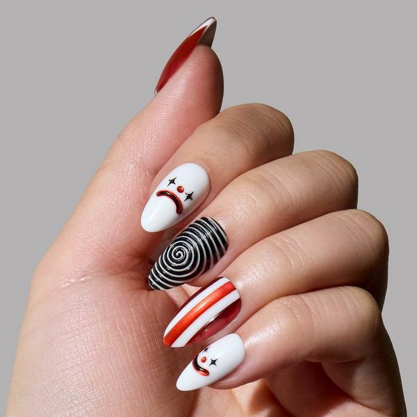 Glamnetic Crybaby Clown Press-On Nails #4