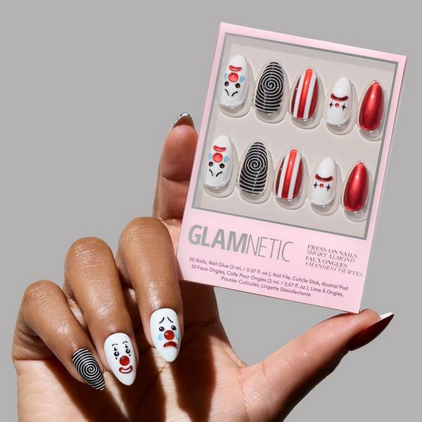 Glamnetic Crybaby Clown Press-On Nails #5