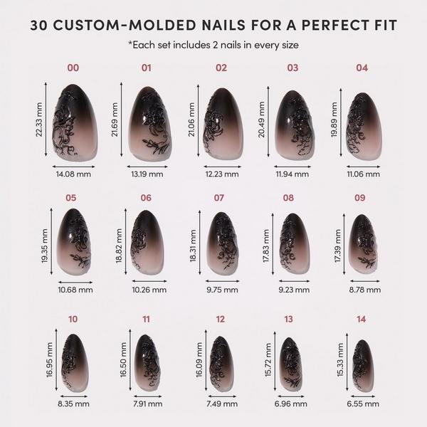 Glamnetic 'Til Death Press-On Nails #6