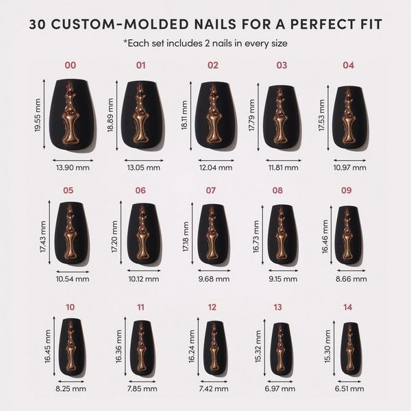 Glamnetic Rosy Remains Press-On Nails #6