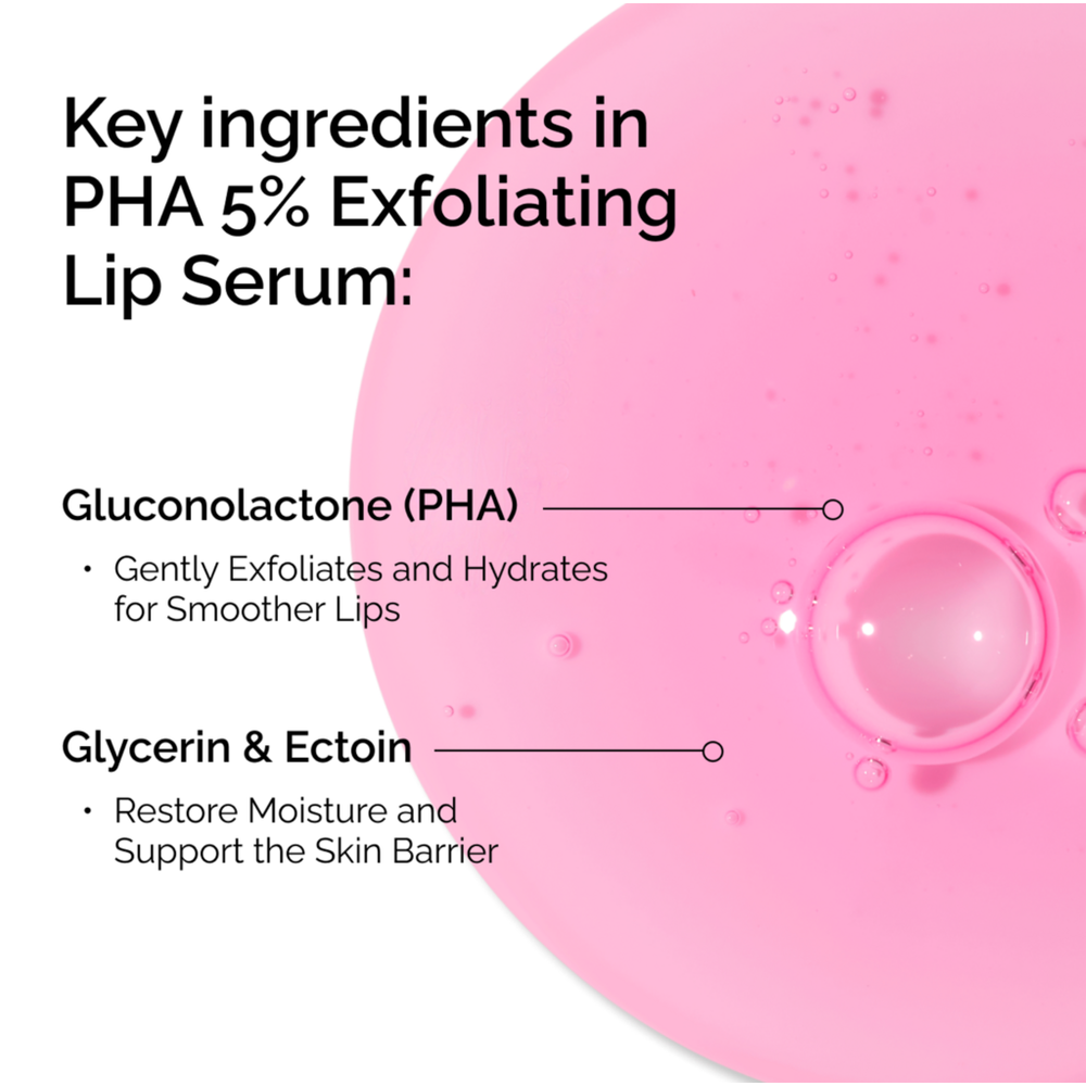 PHA 5% Exfoliating Lip Serum