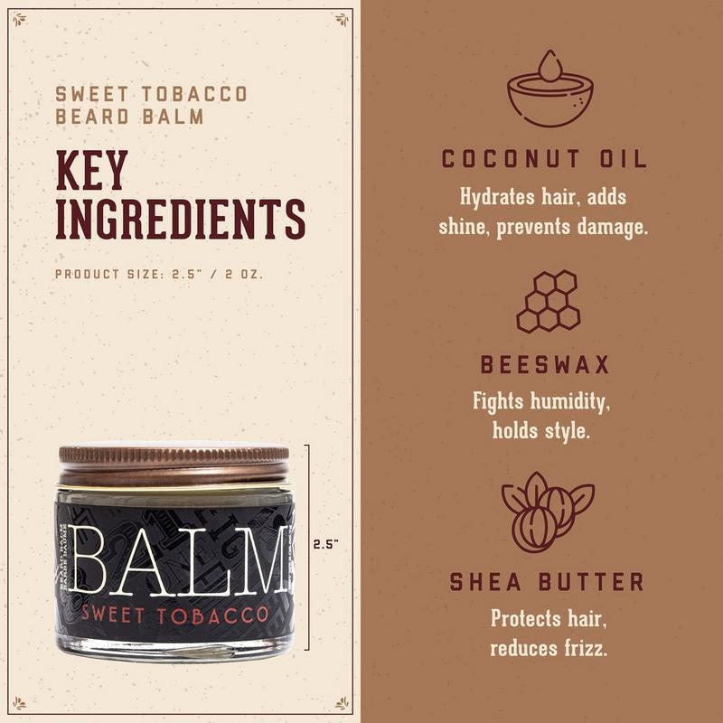 sweet tobacco beard oil 18.21 Man Made Beard Balm Sweet Tobacco